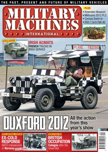 Military Machines International issue 