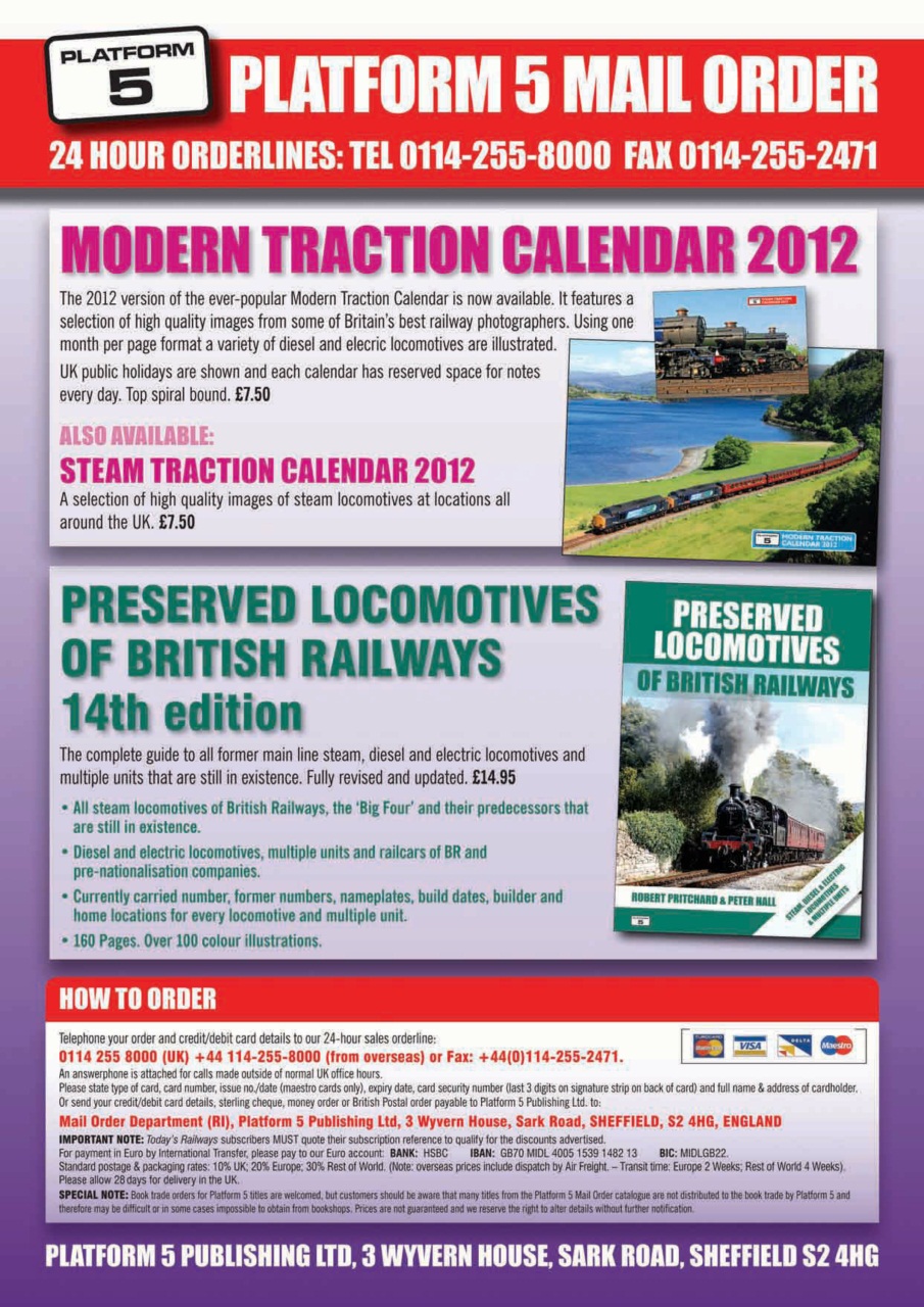 Railways Illustrated Preview Pages