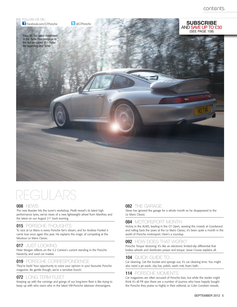 GT Porsche Preview Pages