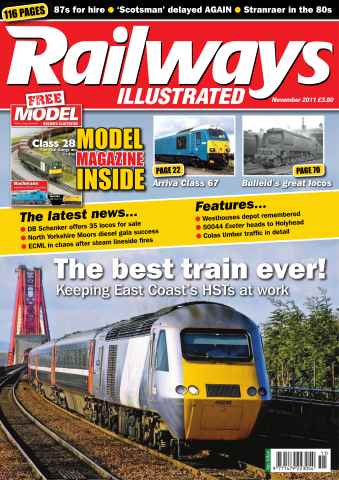 Railways Illustrated issue November 2011