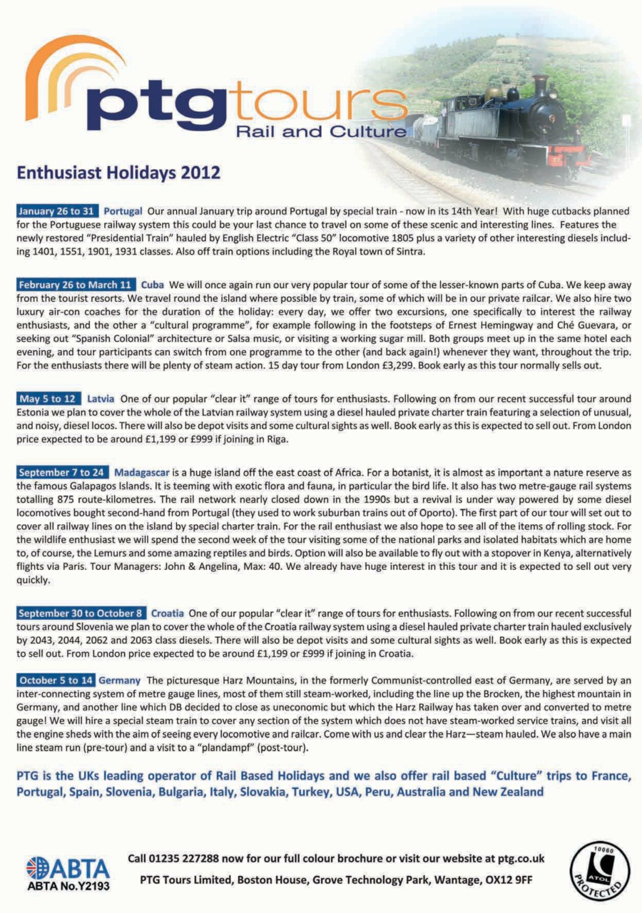 Railways Illustrated Preview Pages