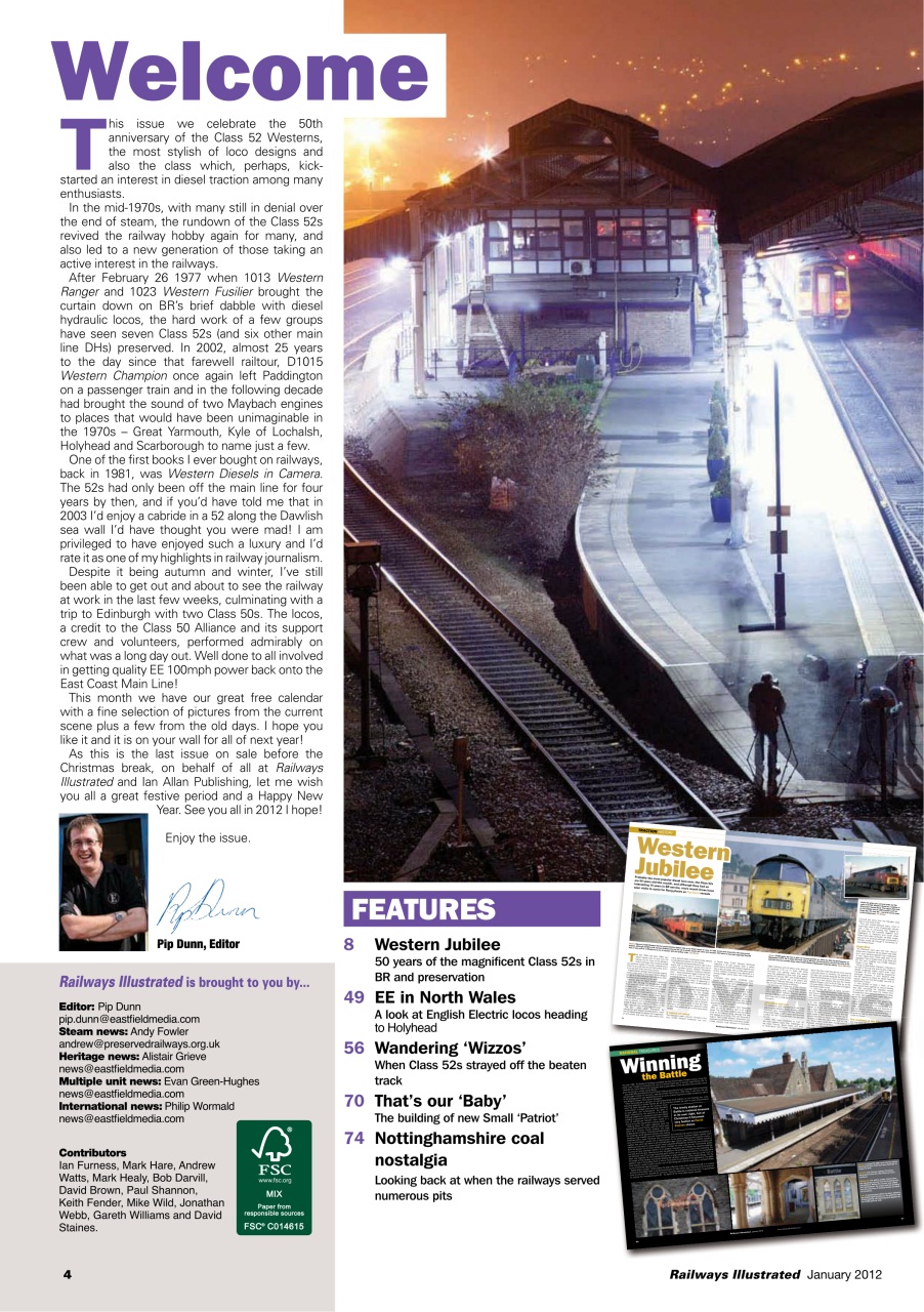 Railways Illustrated Preview Pages