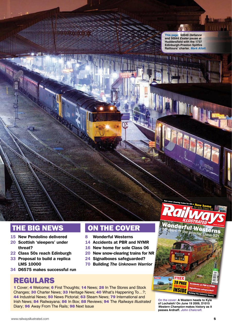 Railways Illustrated Preview Pages