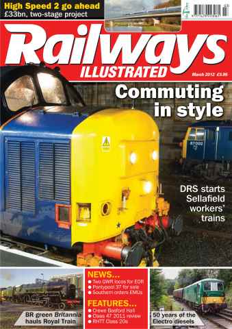 Railways Illustrated issue March 2012
