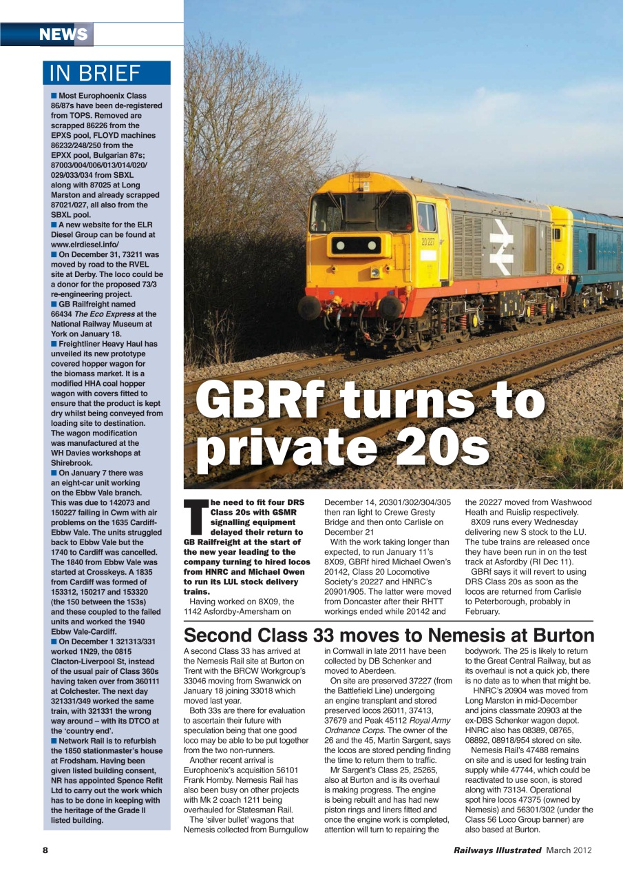 Railways Illustrated Preview Pages