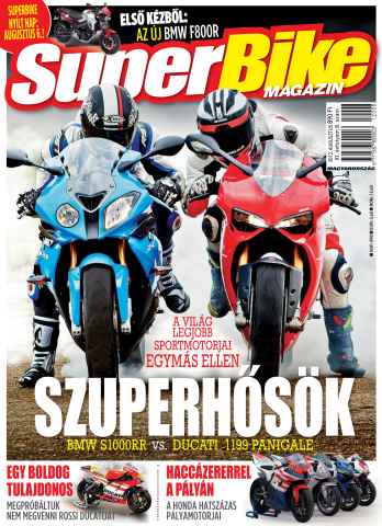 SuperBike Hungary issue August 2012