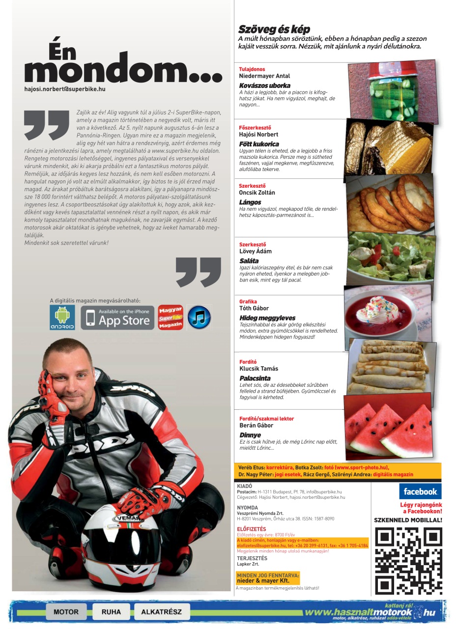 SuperBike Hungary Preview Pages