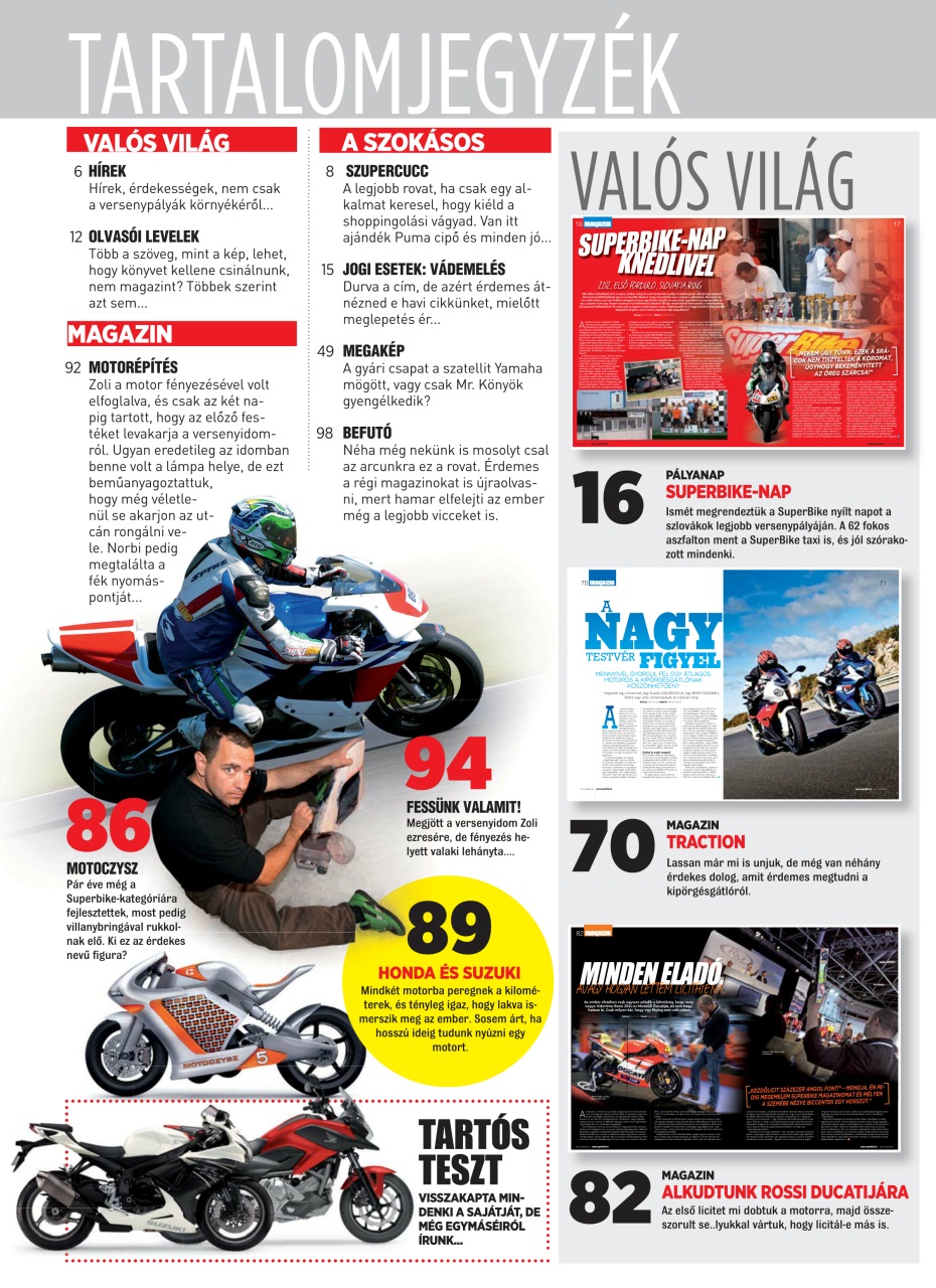 SuperBike Hungary Preview Pages
