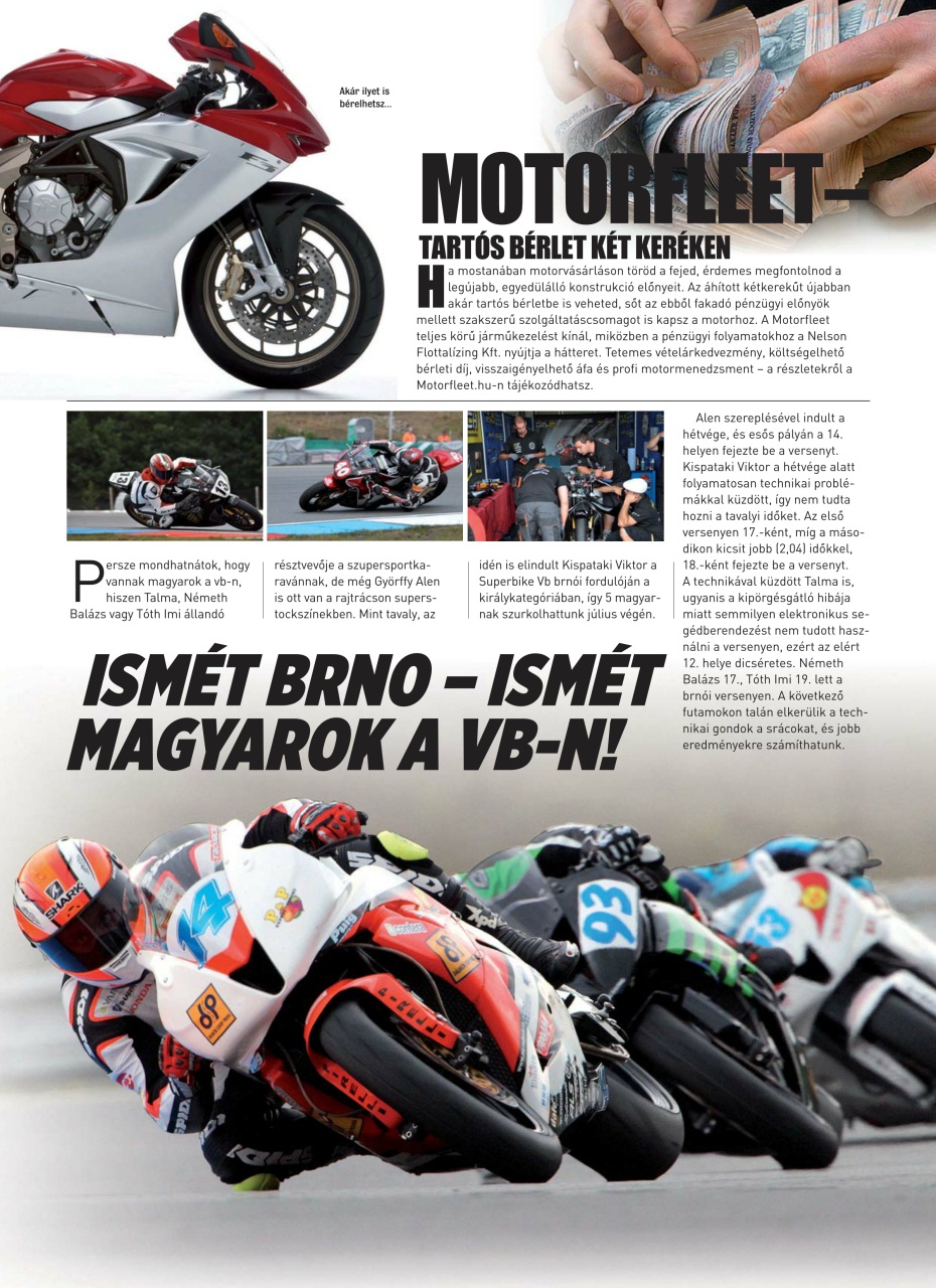 SuperBike Hungary Preview Pages