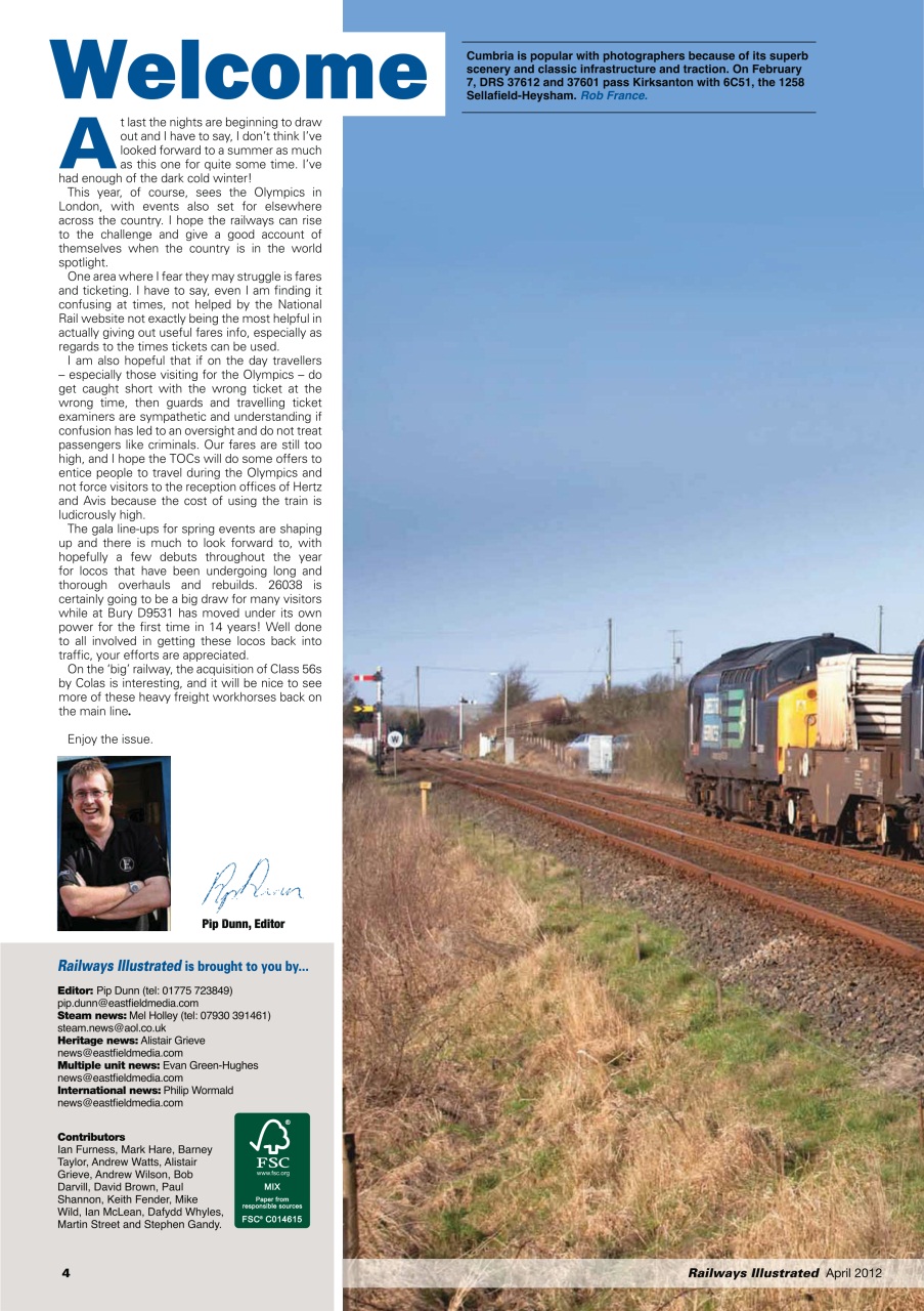 Railways Illustrated Preview Pages