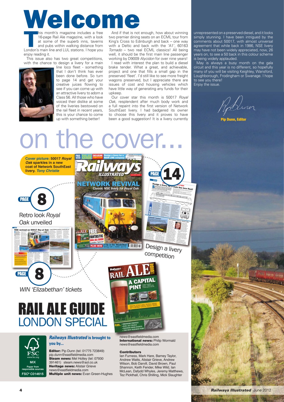 Railways Illustrated Preview Pages