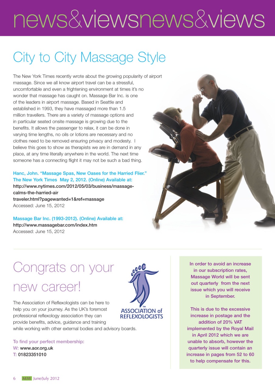 Massage World Preview Pages