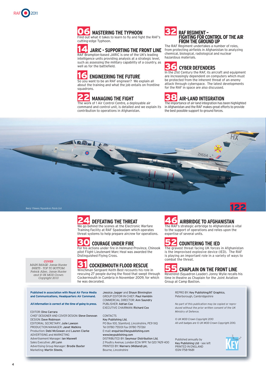 RAF 2011 Preview Pages