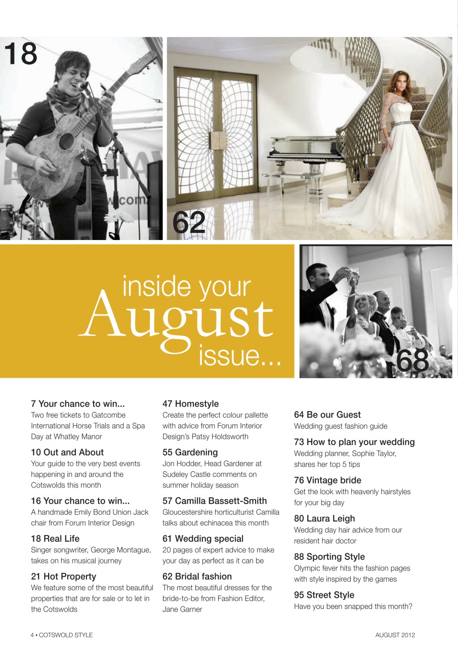 Cotswold Style Preview Pages