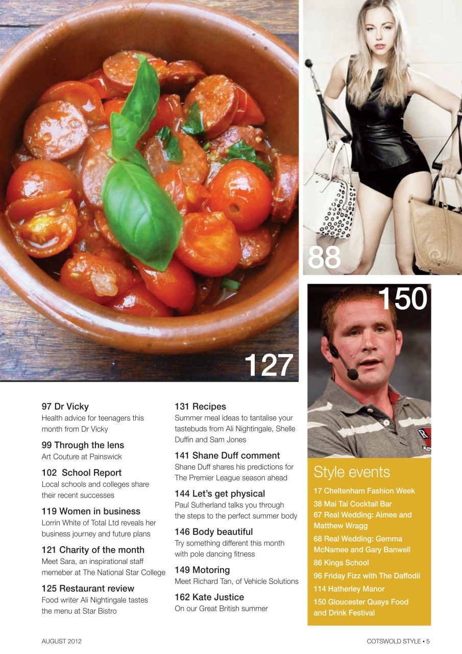 Cotswold Style Preview Pages