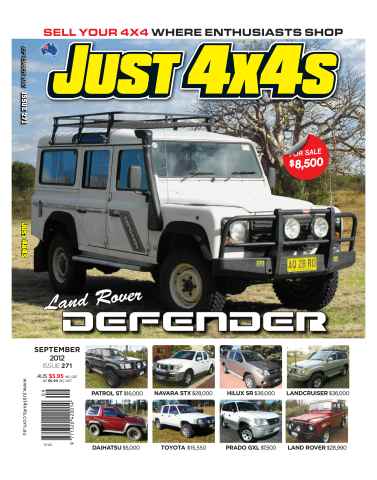 JUST 4X4S issue Just 4x4s_271 Sept12