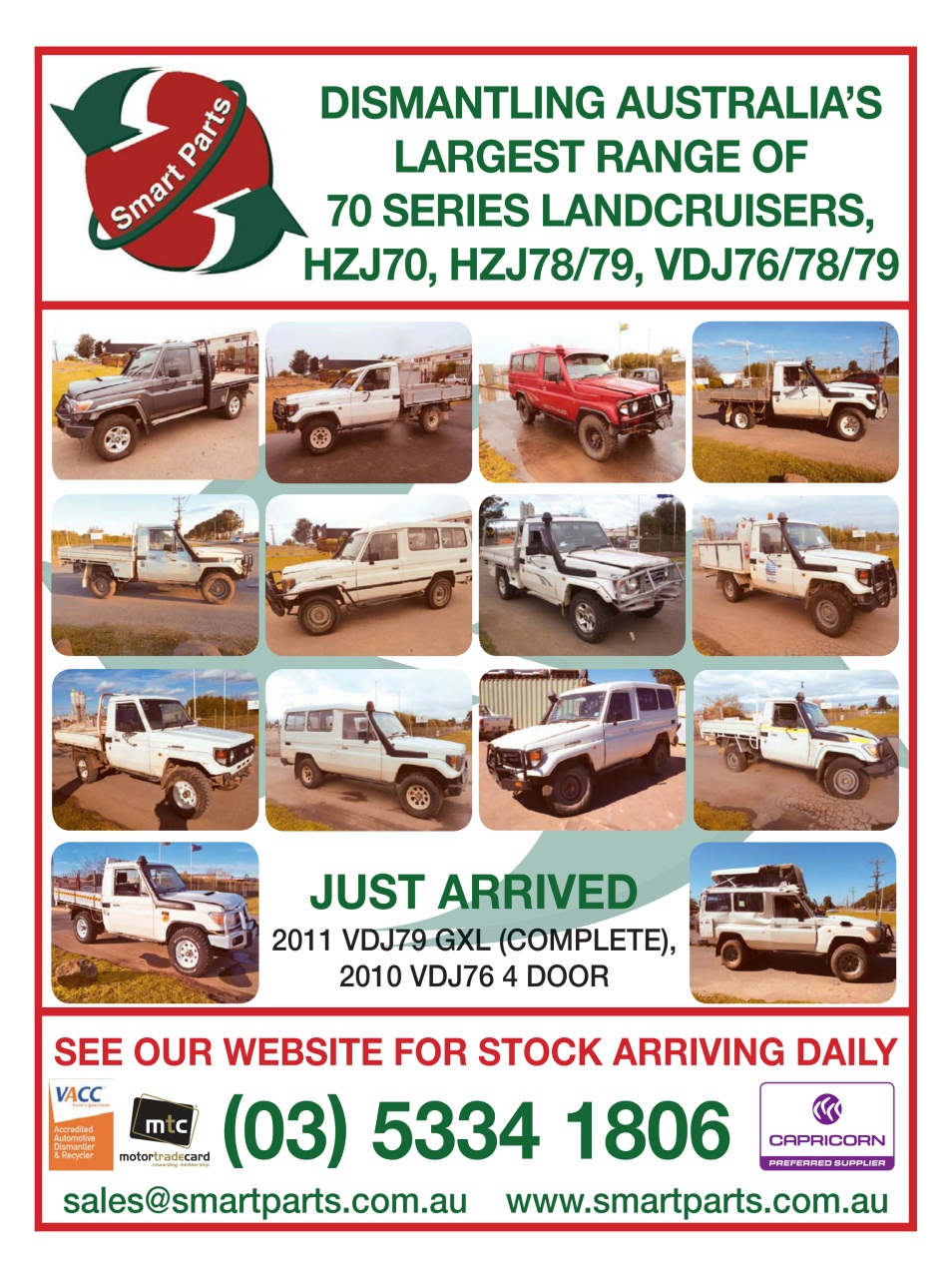 JUST 4X4S Preview Pages