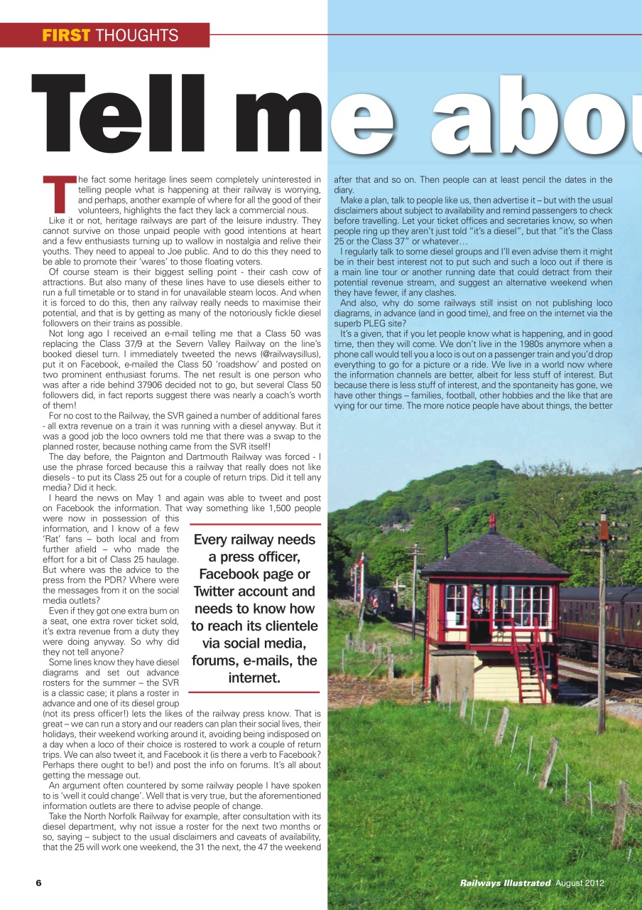 Railways Illustrated Preview Pages