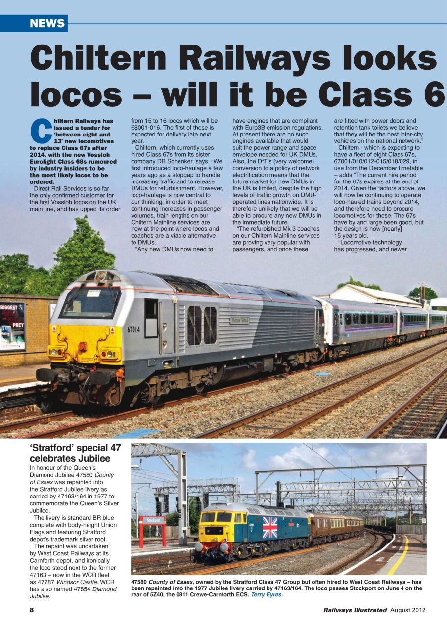 Railways Illustrated Preview Pages