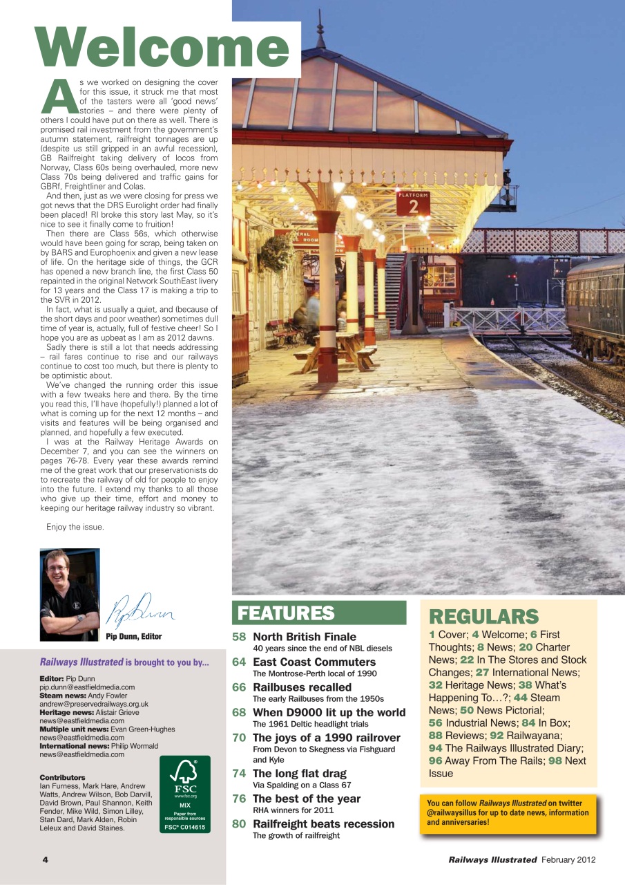 Railways Illustrated Preview Pages