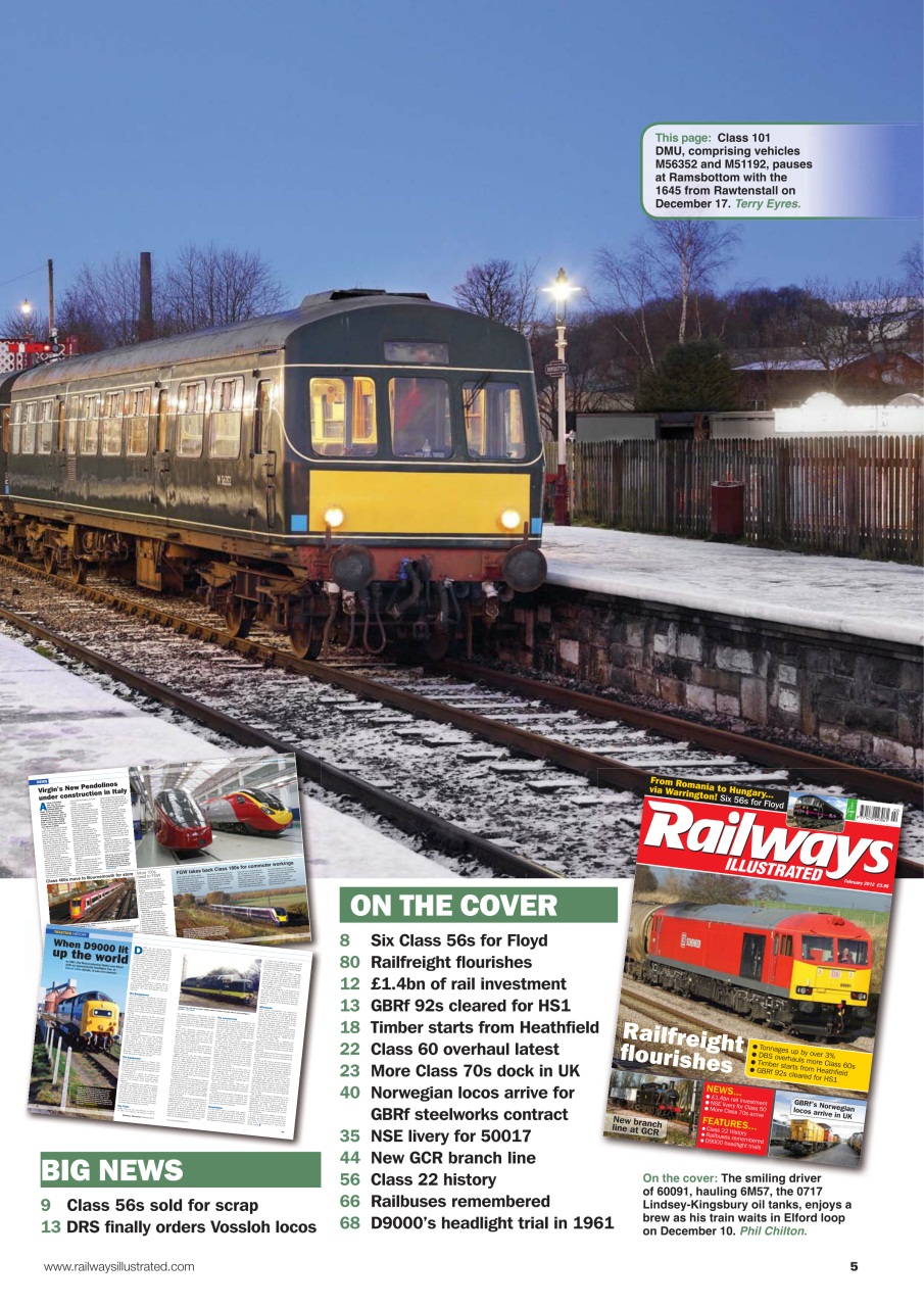 Railways Illustrated Preview Pages