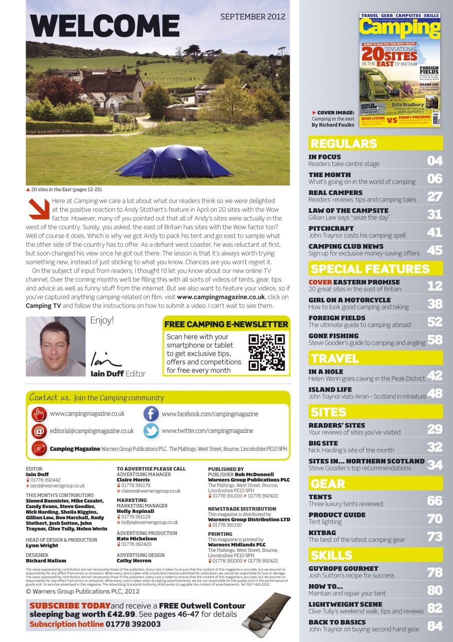 Camping Preview Pages