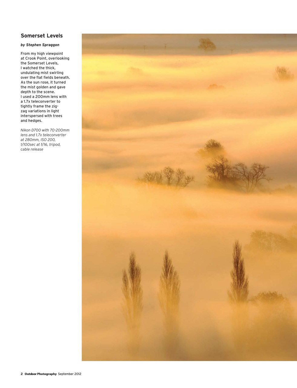 Outdoor Photography Preview Pages