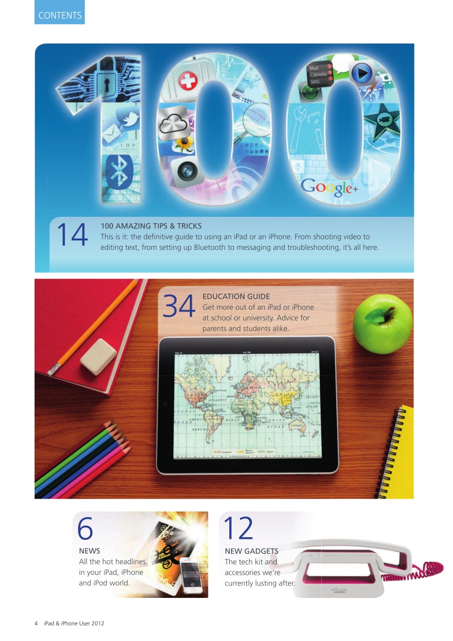 iPad and iPhone User Preview Pages