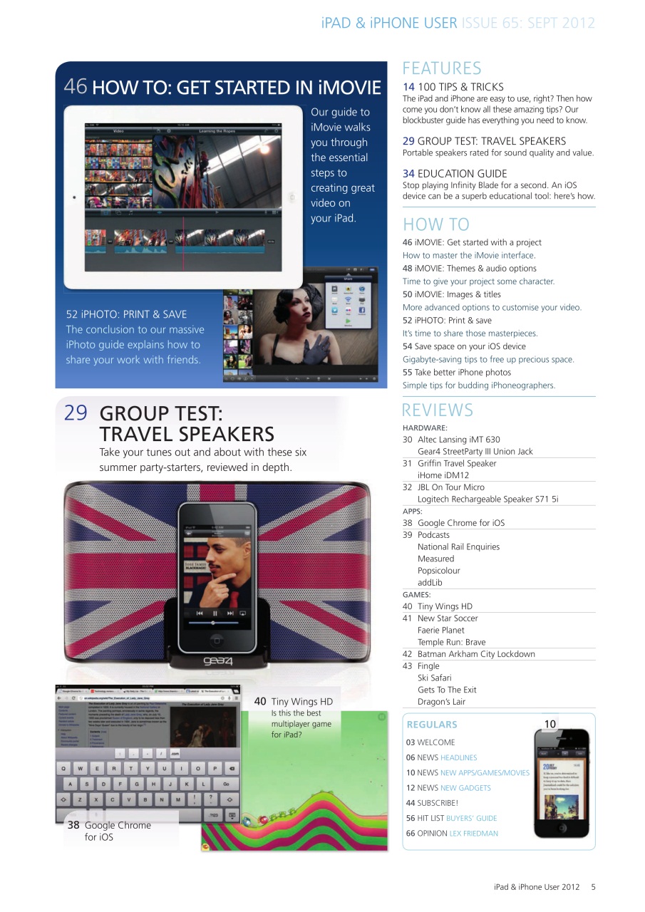 iPad and iPhone User Preview Pages