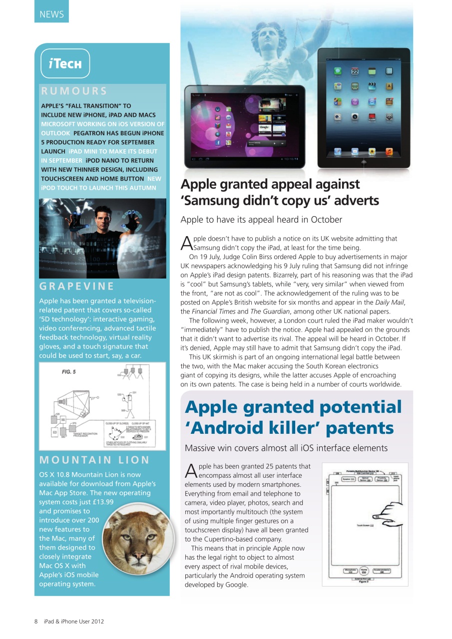 iPad and iPhone User Preview Pages