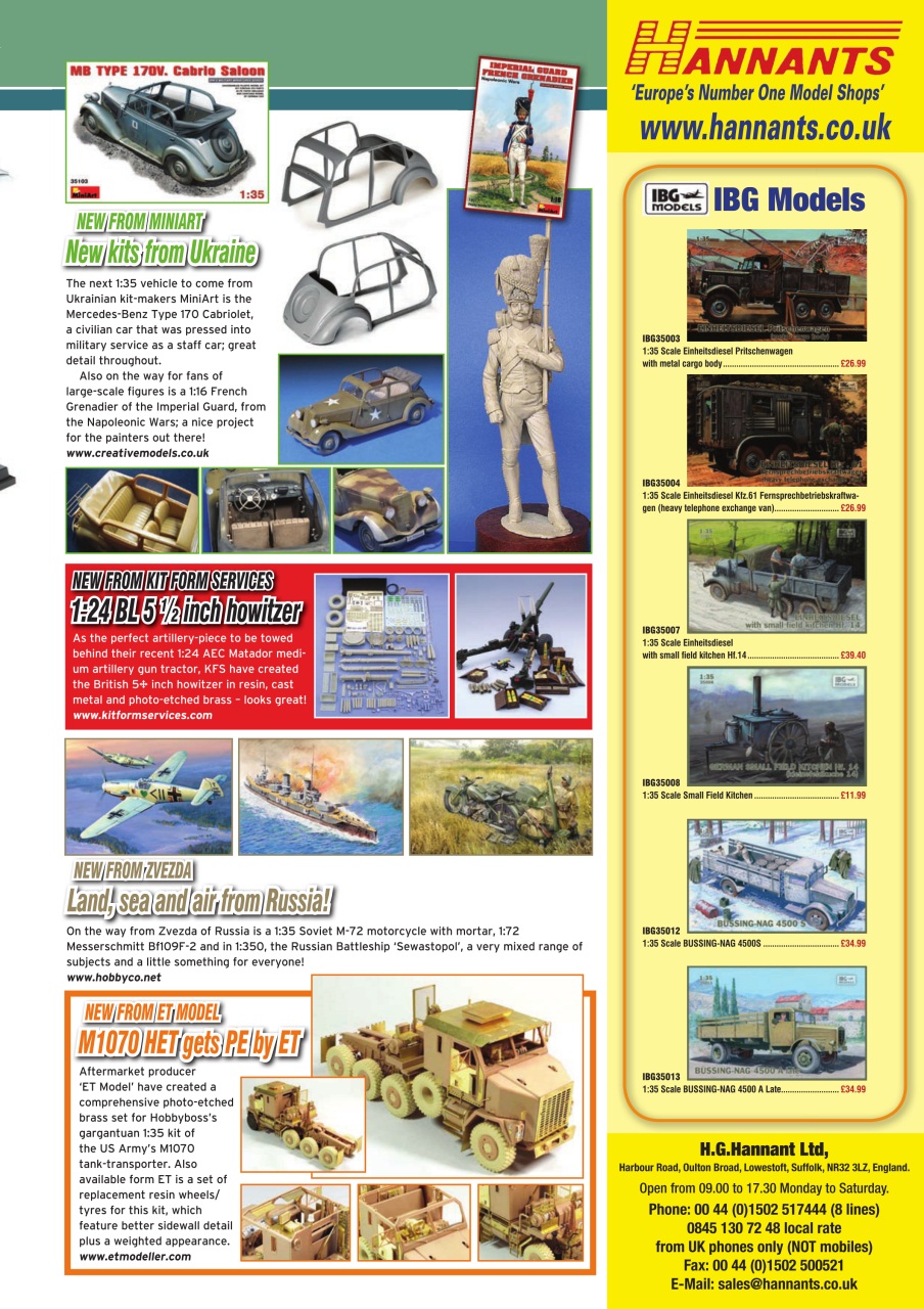 Tamiya Model Magazine Preview Pages