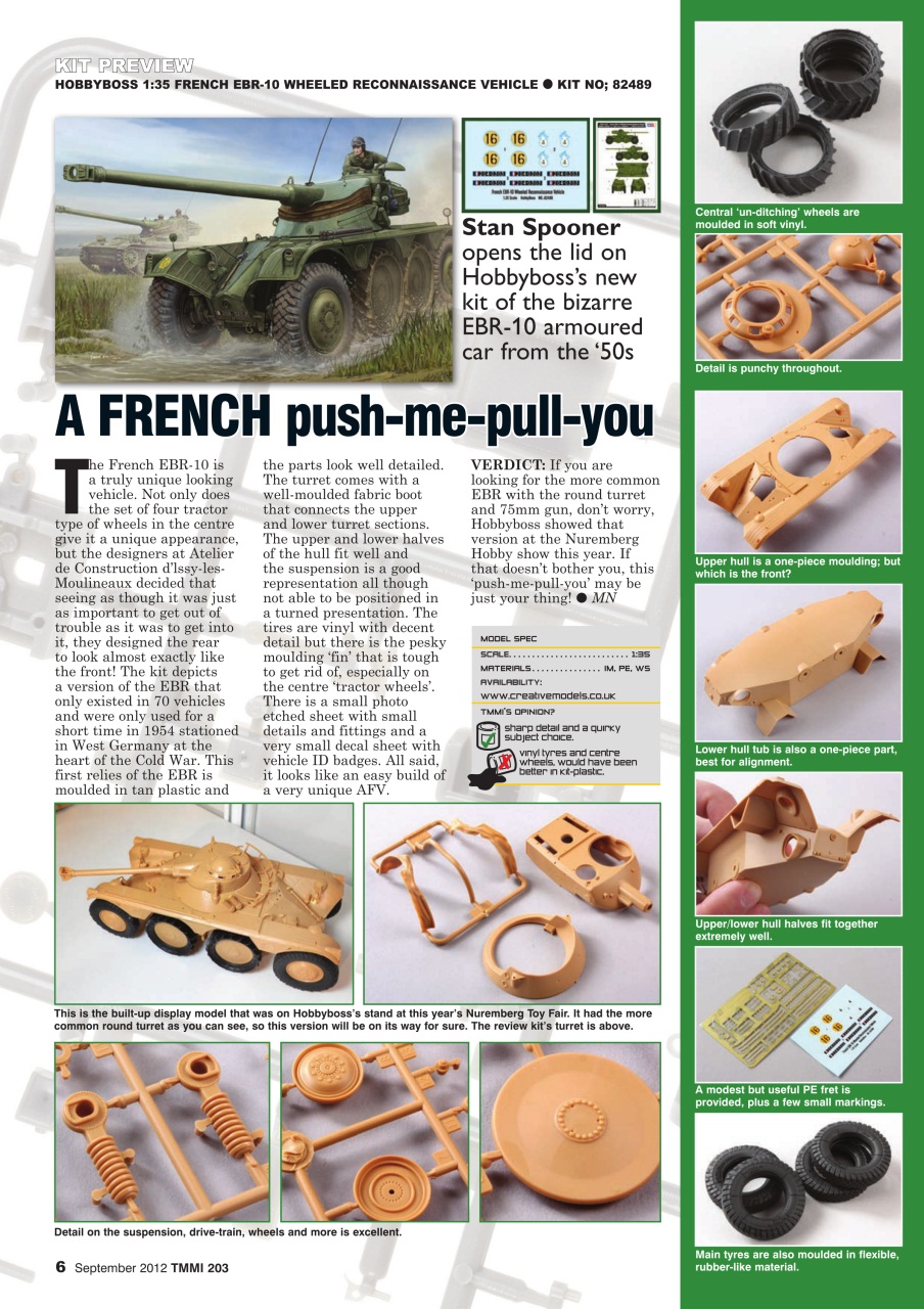 Tamiya Model Magazine Preview Pages