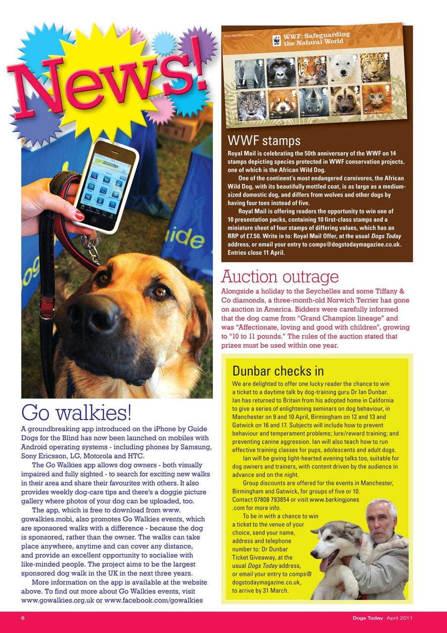 Dogs Today Magazine Preview Pages