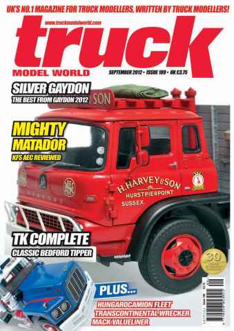 Model Car Truck Motorcycles World issue September 2012