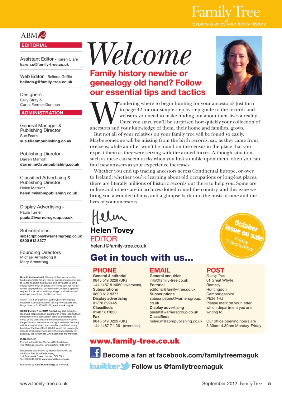 Family Tree Preview Pages