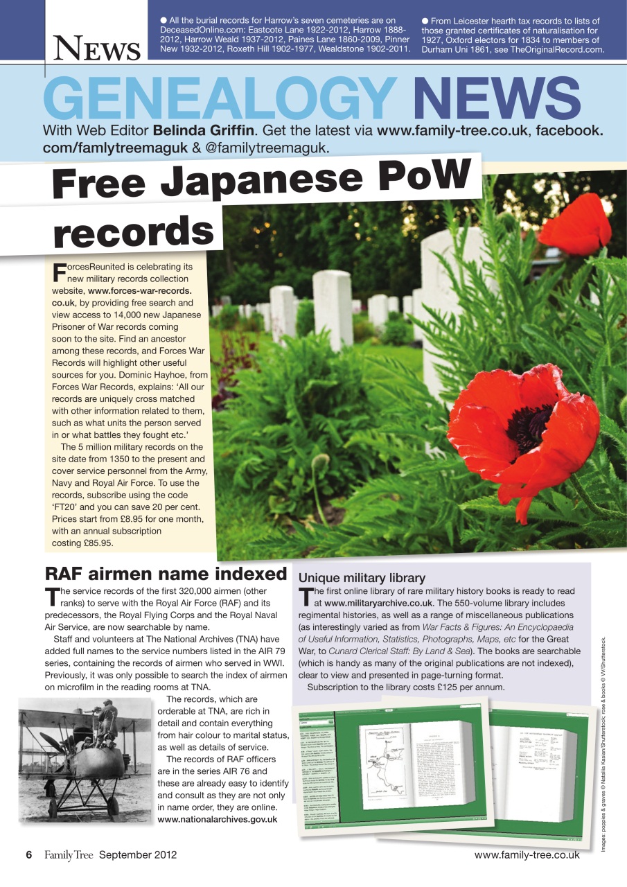 Family Tree Preview Pages