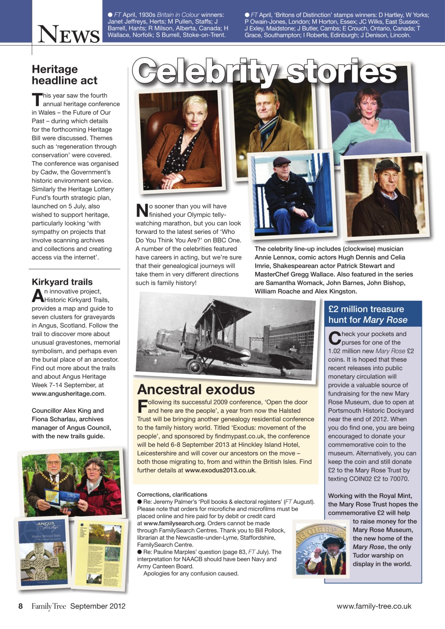 Family Tree Preview Pages