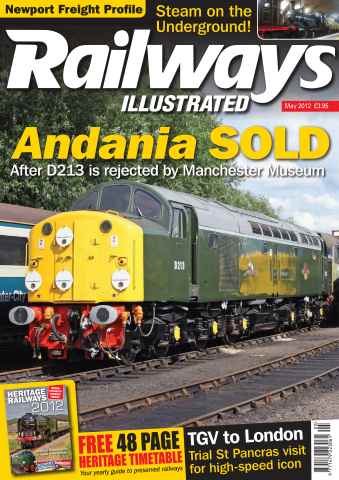 Railways Illustrated issue May 2012