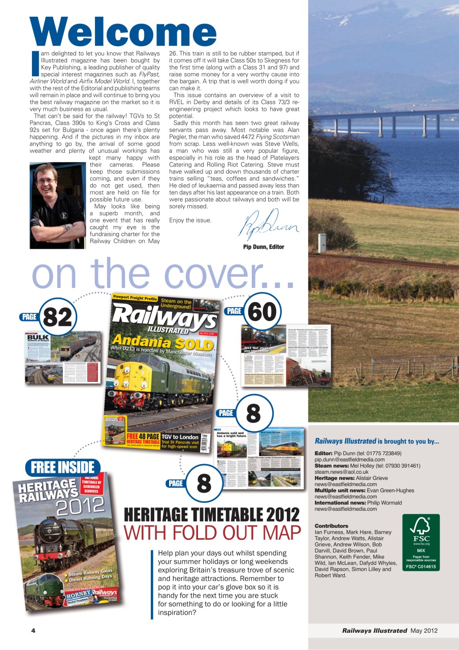 Railways Illustrated Preview Pages