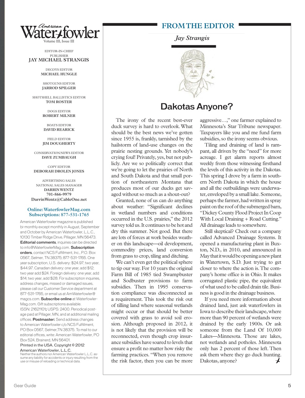 American Waterfowler Preview Pages