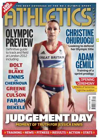 AW – Athletics Weekly Magazine issue AW August 2 2012