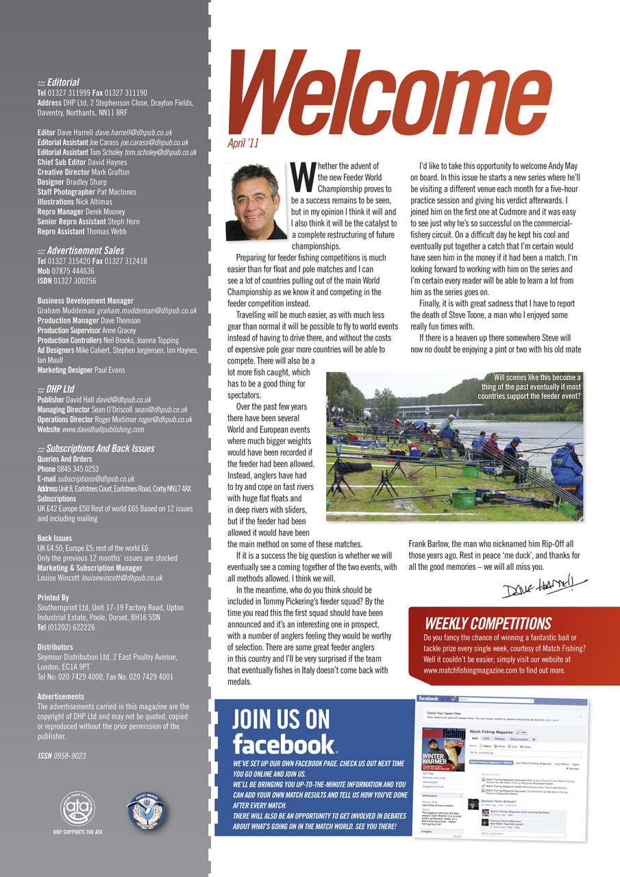 Match Fishing Preview Pages