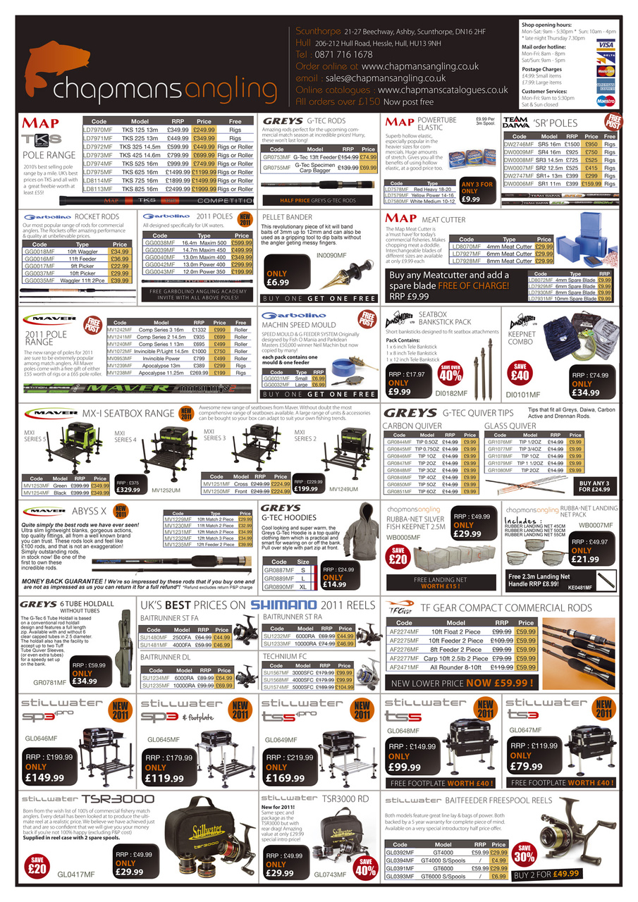 Match Fishing Preview Pages