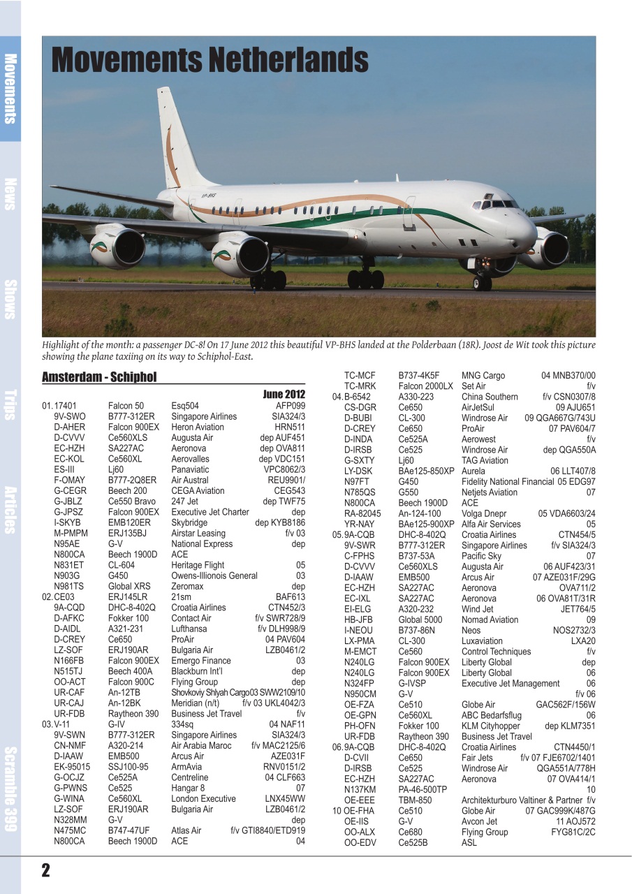 Scramble Magazine Preview Pages