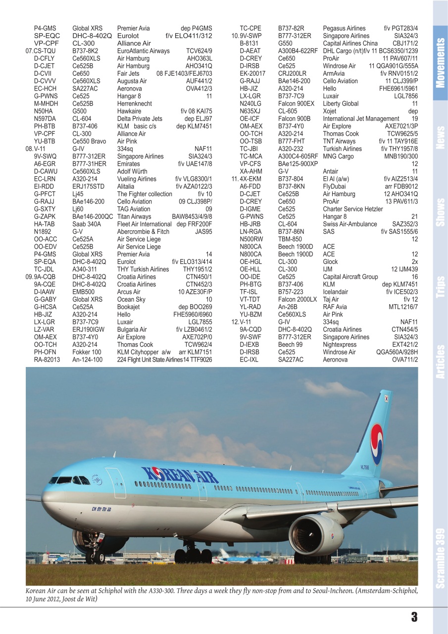 Scramble Magazine Preview Pages