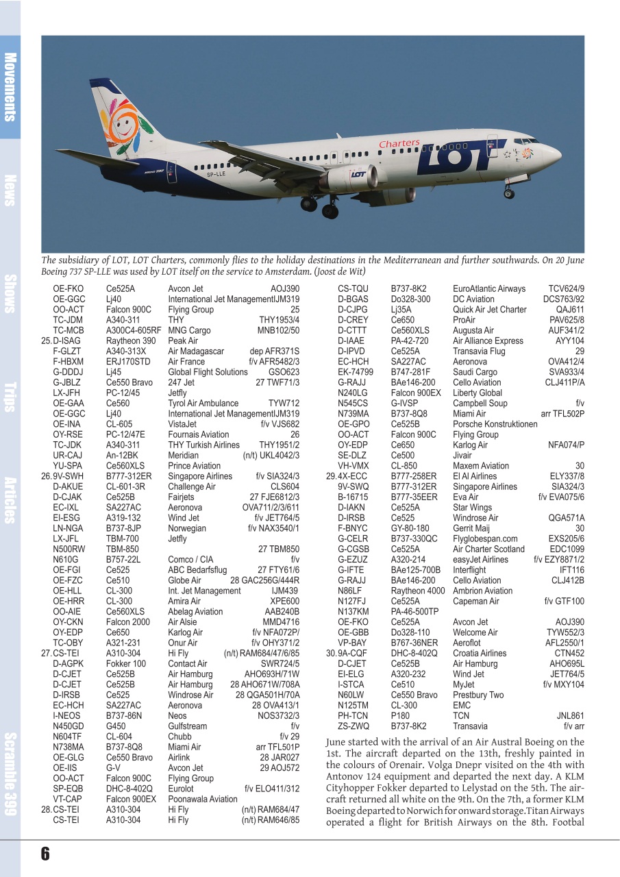 Scramble Magazine Preview Pages