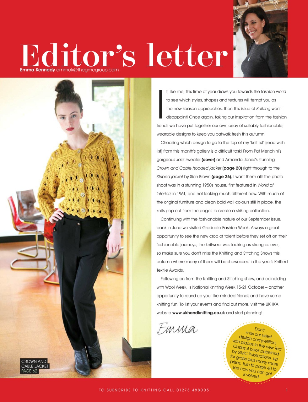 Knitting Preview Pages