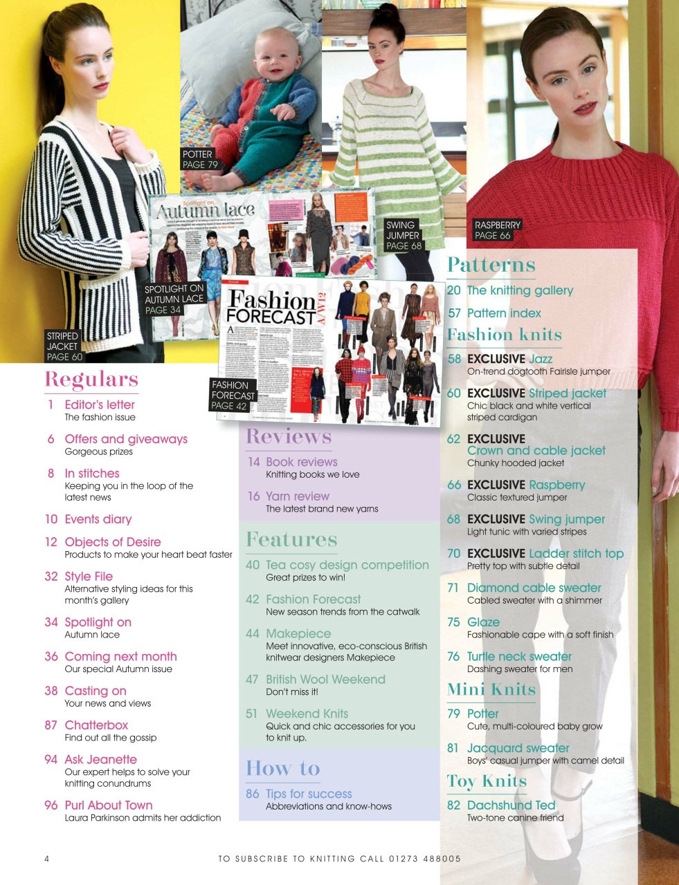 Knitting Preview Pages