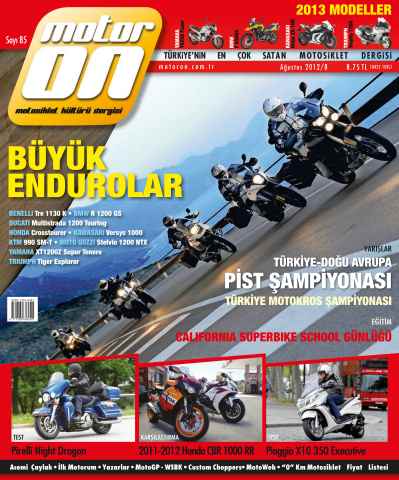 Motoron issue Ağustos 2012