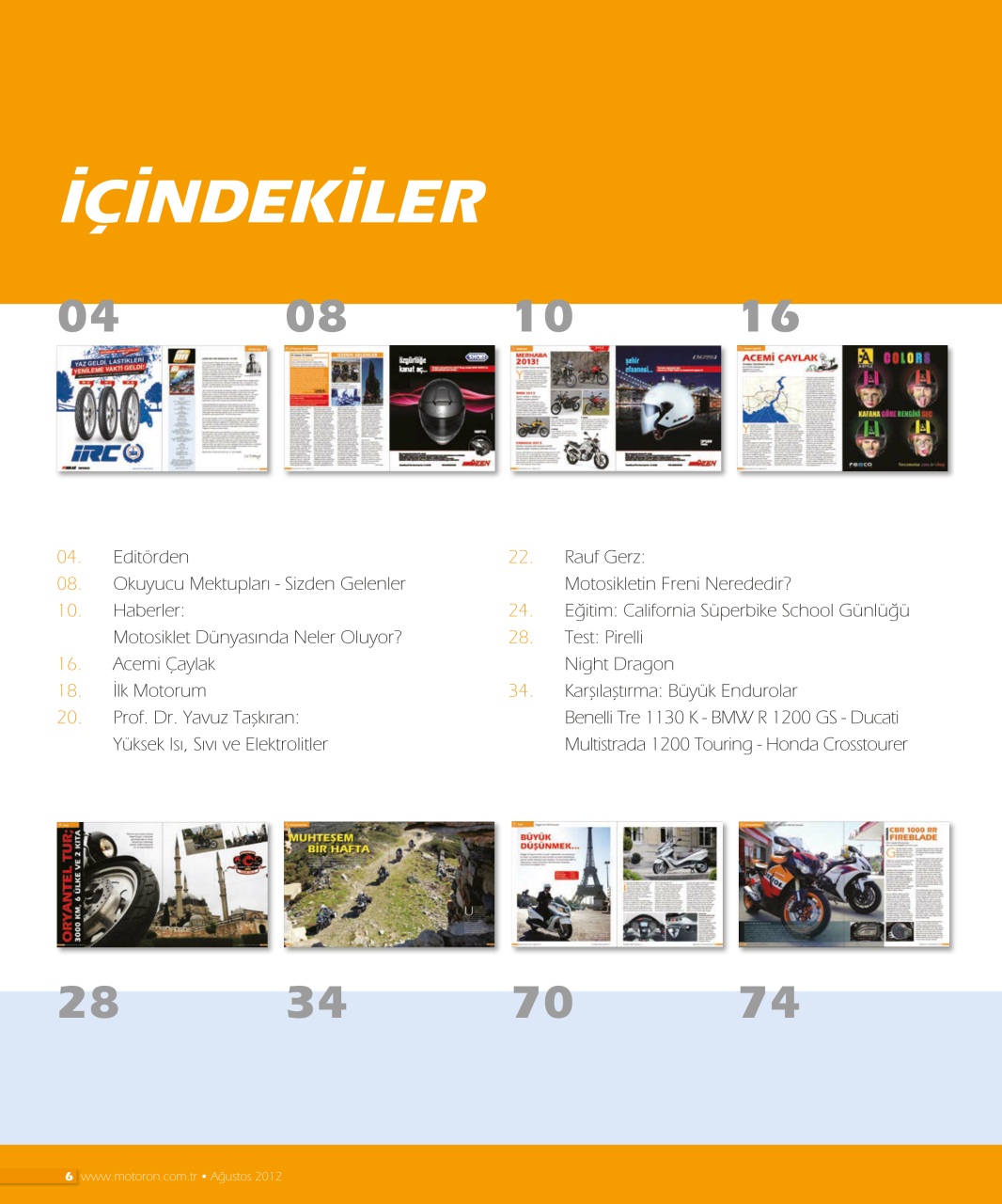 Motoron Preview Pages
